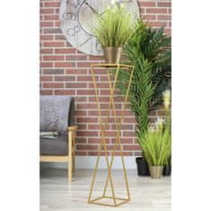 ModernHome Moderní Stojanový Záhon 100 Cm Zlatý