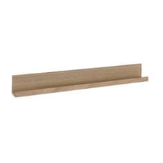 ModernHome Nástěnná Police Natural Mdf 58 Cm