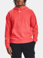 Under Armour Mikina UA Rival Fleece Hoodie-RED S