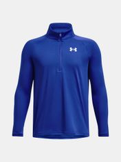 Under Armour Tričko UA Tech 2.0 1/2 Zip-BLU XS