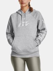 Under Armour Mikina UA Rival Fleece Graphic Hdy-GRY S