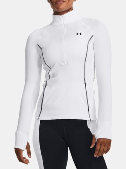 Under Armour Tričko UA Train CW 1/2 Zip-WHT