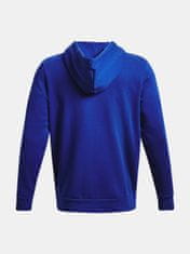 Under Armour Mikina UA Essential Fleece FZ Hood-BLU S