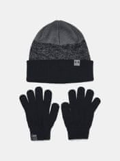 Under Armour Čepice B's Beanie & Glove Combo-BLK UNI