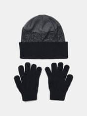 Under Armour Čepice B's Beanie & Glove Combo-BLK UNI