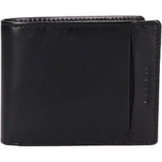 Lagen Pánská kožená peněženka 50750 BLACK/BLACK