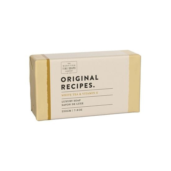 Scottish Fine Soap Mýdlo - Bílý čaj a vitamín E, 220g