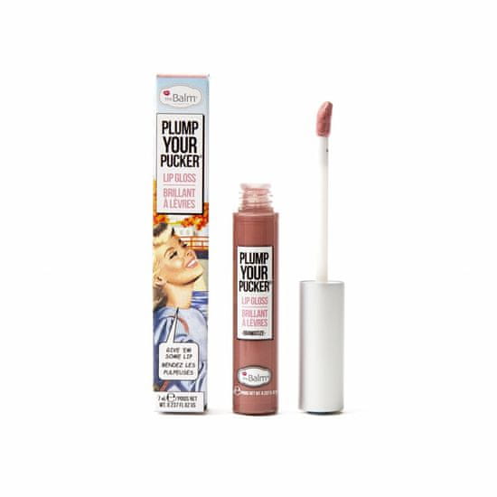 theBalm Lesk na rty Plump Your Pucker, 7ml Odstín: Dramatize