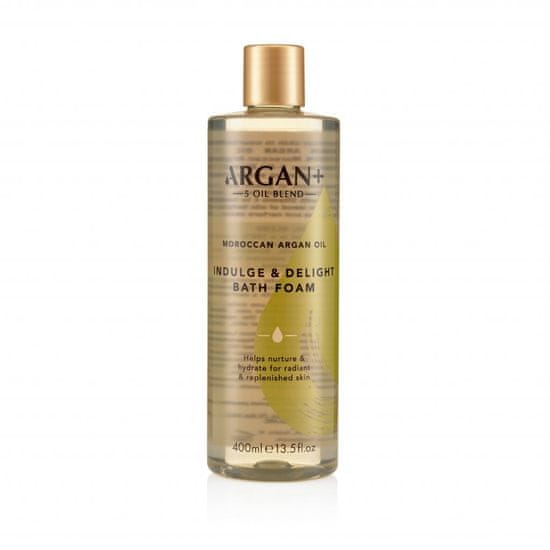 Argan+ Pěna do koupele s arganovým olejem, 400ml