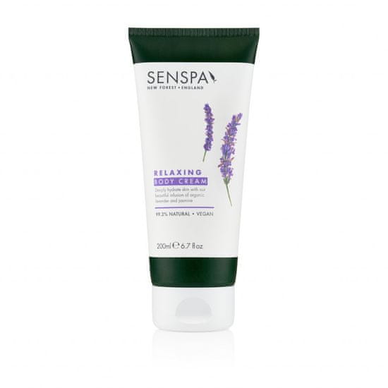 SenSpa Tělový krém - Levandule & Jasmín, 200ml