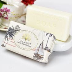 English Soap Company Tuhé mýdlo - Kokos, 190g