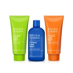 Baylis & Harding Citrus, Lime & Mint - dárková sada péče o tělo, 3 ks