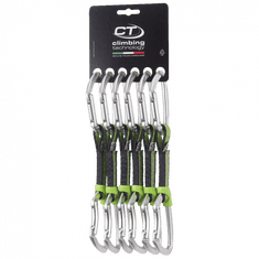 Climbing technology Sada expresek Climbing Technology 6x LIME SET NY 12cm silver