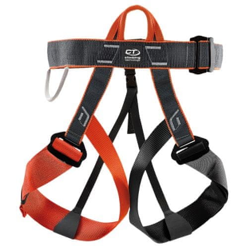 Climbing technology Ferratový úvazek Climbing Technology Discovery black/orange