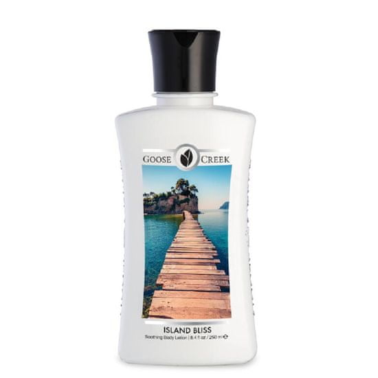 Goose Creek Mléko tělové 250 ml ISLAND BLISS, vegan, bez GMO, parafínu a parabenů