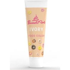 SweetArt gelová barva tuba Ivory (30 g)