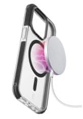 CellularLine Ochranný kryt Tetra Force Strong Guard Mag s podporou Magsafe pro Apple iPhone 15 Pro, transparentní (TETRACMAGIPH15PROT)
