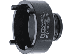 BGS technic Nástrčná hlavice 3/4" na matice se zářezy KM10, vnější čepy - BGS 8337-10