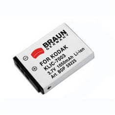 Braun akumulátor KODAK Klic 7003, 1050mAh