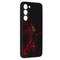 Techsuit Pouzdro Samsung Galaxy S23 Plus Techsuit - Glaze Series, Red Nebula