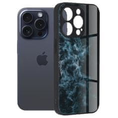 Techsuit Pouzdro iPhone 15 Pro Techsuit - Glaze Series, Blue Nebula