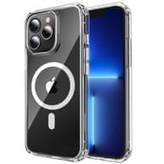 Techsuit Kryt iPhone 13 Pro, Techsuit - MagSafe Pro, transparentní