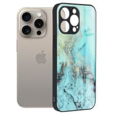 Techsuit Pouzdro iPhone 15 Pro Max Techsuit - Glaze Series, Blue Ocean