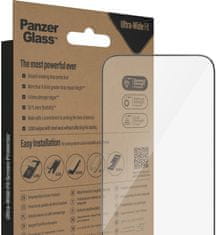 PanzerGlass ochranné sklo pro Apple iPhone 14 Pro Maxs instalačním rámečkem
