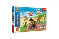 Trefl Puzzle Maxi Zábava na dece Paw Patrol/Tlapková patrola 24ks 60x40cm v krabici 40x27x4,5cm