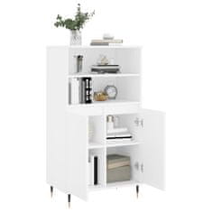 Vidaxl Skříň highboard bílá 60 x 36 x 110 cm kompozitní dřevo