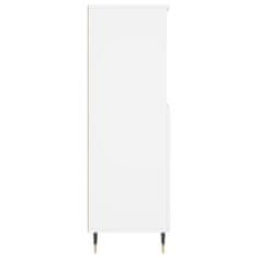 Greatstore Skříň highboard bílá 60 x 36 x 110 cm kompozitní dřevo