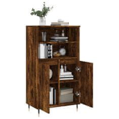 Vidaxl Skříň highboard kouřový dub 60 x 36 x 110 cm kompozitní dřevo