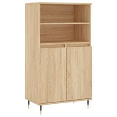 Vidaxl Skříň highboard dub sonoma 60 x 36 x 110 cm kompozitní dřevo