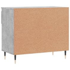 Greatstore Botník betonově šedý 70x36x60 cm kompozitní dřevo