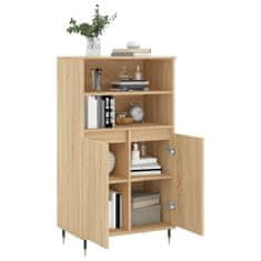 Vidaxl Skříň highboard dub sonoma 60 x 36 x 110 cm kompozitní dřevo