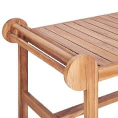 Vidaxl Konferenční stolek 100 x 50 x 45 cm masivní teak