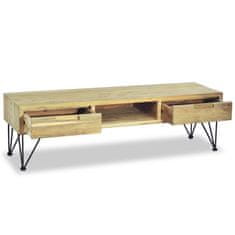 Vidaxl TV stolek 120 x 35 x 35 cm masivní teak