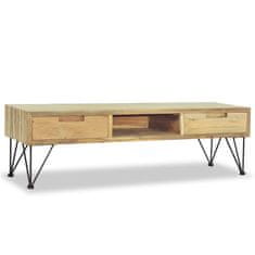 Vidaxl TV stolek 120 x 35 x 35 cm masivní teak