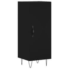 Vidaxl Skříň highboard černá 34,5 x 34 x 180 cm kompozitní dřevo