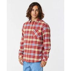 Rip Curl košile RIP CURL Checked In Flannel DUSTY MUSHROOM M