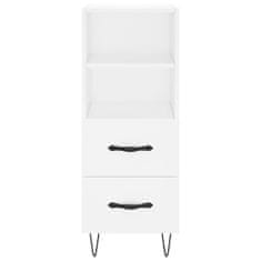 Vidaxl Skříň highboard bílá 34,5 x 34 x 180 cm kompozitní dřevo