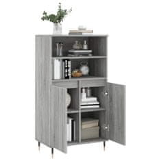 Vidaxl Skříň highboard šedá sonoma 60 x 36 x 110 cm kompozitní dřevo