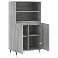 Vidaxl Skříň highboard šedá sonoma 60 x 36 x 110 cm kompozitní dřevo