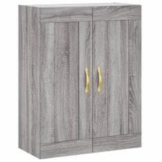 Vidaxl Skříň highboard šedá sonoma 69,5 x 34 x 180 cm kompozitní dřevo