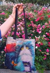 Flor de Cristal Plátěná taška přes rameno Dívka z Londýna