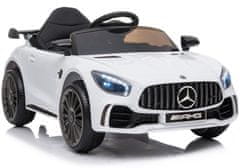 shumee Akumulátorový vůz Mercedes AMG GT R White