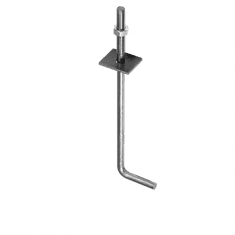 DOMAX SK 250 - Kotva stavebni, nebarvený 250x12 mm