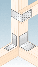 DOMAX KM17 - úhelník montážní 50x50x40x2,0 mm