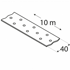 DOMAX TM2/10 - montážní páska 40x2,0 mm x 10m