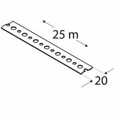 DOMAX TM5/25 - montážní páska 20x0,9 mm x 25m